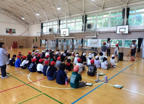 小学生を対象とした『測量体験学習』を開催しました